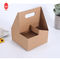 Caja de embalaje reutilizable de cartón desechable FSC Bebida Café Bandeja portavasos de papel