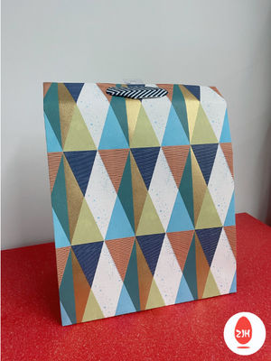 Manija cortada con tintas de lujo de la bolsa de papel del caramelo de los bolsos del embalaje del regalo del arco del boutique