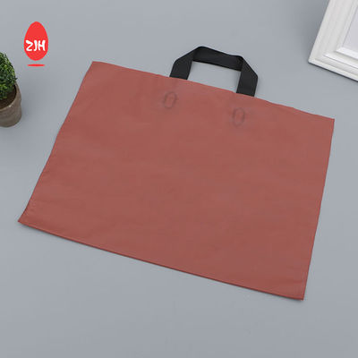Bolsas de embalaje de regalo de embalaje de ropa de HDPE Bolsa de asas de plástico de compras