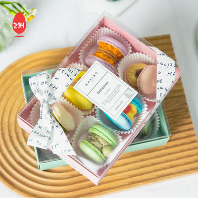 Reciclable Macaron Biscuits Box Empaquetado Cake Chocolate Box