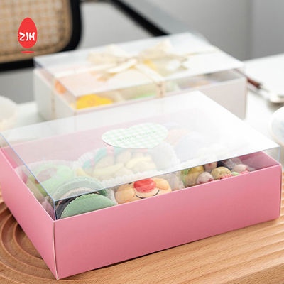 Reciclable Macaron Biscuits Box Empaquetado Cake Chocolate Box