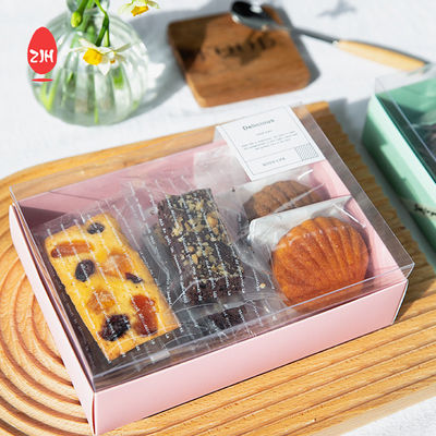 Reciclable Macaron Biscuits Box Empaquetado Cake Chocolate Box