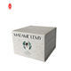 Caja de regalo de cartón plegable Cajas de regalo plegables de impresión en color Pantone de papel de marfil