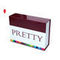 Caja de regalo magnética de varios colores con cinta