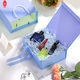 Varios juegos de caja de regalo, caja al por mayor, caja de regalo de papel de lujo personalizada, conjunto de embalaje