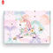 Cajas de embalaje cosmético de papel de arte de color 250g Lámina de oro rosa