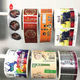 Etiquetas adhesivas de papel adhesivas de color permanente Panton FSC Etiquetas autoadhesivas razonables de Kraft