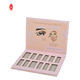 Cajas de encargo del sombreador de ojos de la paleta cosmética de lujo de la caja del maquillaje colorido con la impresión del logotipo