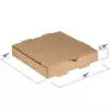 caja de almacenamiento de pizza de impresión offset 4c cajas de embalaje boxese de embalaje reutilizables de 33 * 33 cm