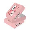 Caja reutilizable de Mochi que empaqueta el empaquetado plegable del donut de Mochi de la panadería del logotipo de CMYK