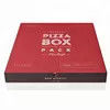 Caja de empaquetado reutilizable portátil del FSC de la caja de empaquetado del logotipo del ODM Caja acanalada reutilizable portátil de la pizza de la entrega