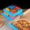 Caja de embalaje corrugado CMYK Caja de pizza reutilizable de cartón de 12 pulgadas
