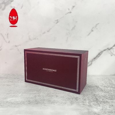 Cajas impresas de encargo del perfume de la cartulina CMYK 4C que hacen la muestra de la botella