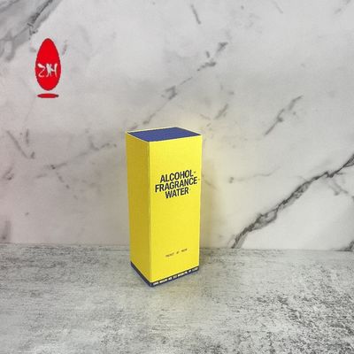 300gsm perfuman la caja de empaquetado para el aceite esencial del suero del cuidado de piel