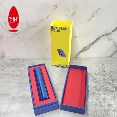 300gsm perfuman la caja de empaquetado para el aceite esencial del suero del cuidado de piel