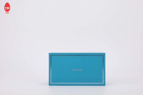 Fragancia azul del aceite esencial de Matt Perfume Packaging Box Gift de la base de la tapa con la bandeja