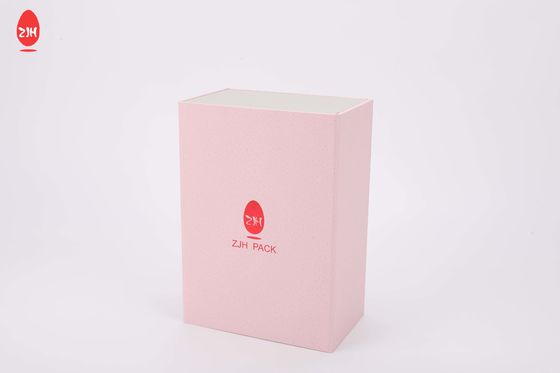 La ropa del cartón calza las cajas de empaquetado, cinta rosada de Matte Magnetic Gift Box With