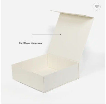 La cinta plegable impresa de encargo de las cajas de la cartulina viste la caja de papel del regalo biodegradable