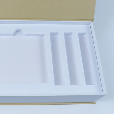 Caja de regalo magnética de la cartulina rígida de EVA Insert Cosmetic Packaging Boxes
