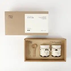 Caja de empaquetado de la salsa caliente de la caja de Honey Pomelo Tea Paper Cardboard del arte del atasco de lujo de la botella